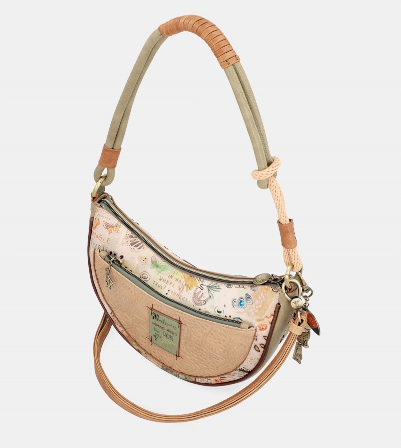 Anekke Oval Plus Messenger Umhängetasche Damen | 0197438-JC